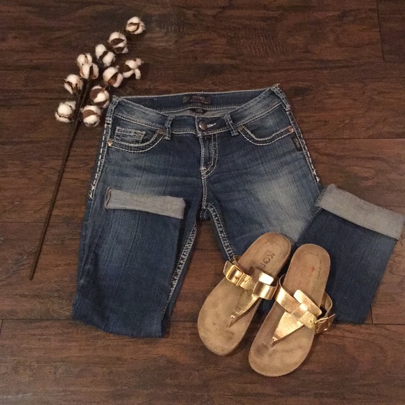 Silver Jeans Denim - Silver Suki Capri Jeans